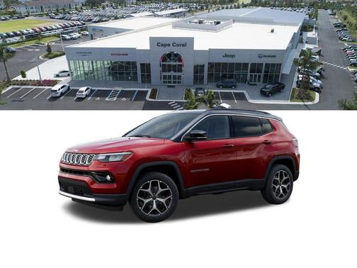 Red Hot Pearlcoat 2026 Jeep Compass Limited