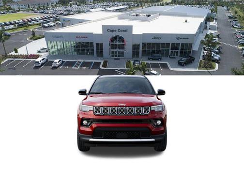 Red Hot Pearlcoat 2026 Jeep Compass Limited