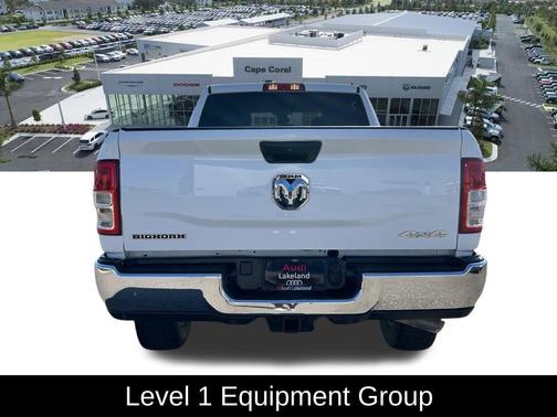 Bright White Clearcoat 2024 RAM 2500 Big Horn Crew Cab 4x4 6'4' Box