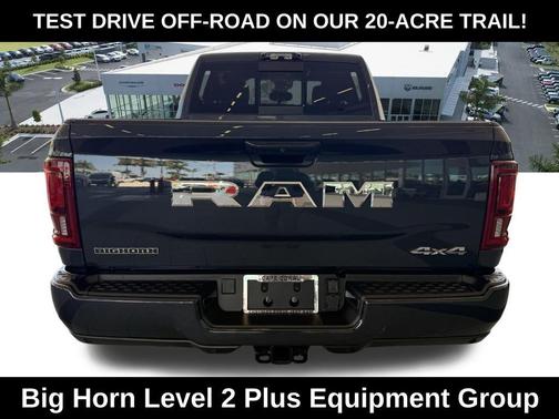 Forged Blue Metallic 2026 RAM 2500 Big Horn Crew Cab 4x4 6'4' Box