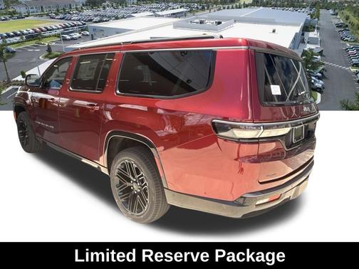 Velvet Red Pearlcoat 2026 Jeep Grand Wagoneer L Limited Reserve 4x4