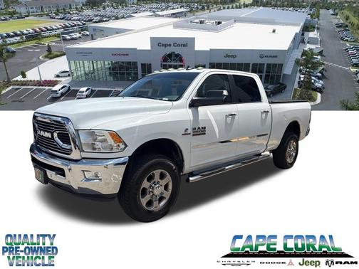 Bright White Clearcoat 2017 RAM 2500 Big Horn Crew Cab 4x4 6'4' Box