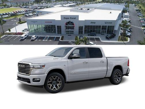Bright White Clearcoat 2026 RAM 1500 Laramie