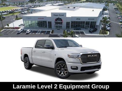 Bright White Clearcoat 2026 RAM 1500 Laramie