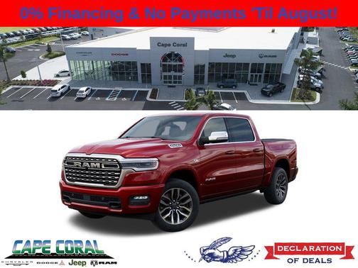 Molten Red Pearlcoat 2026 RAM 1500 Longhorn