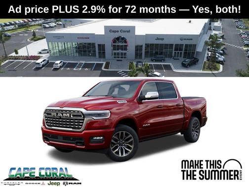 Molten Red Pearlcoat 2026 RAM 1500 Longhorn