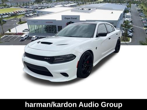 Bright White Clearcoat 2016 Dodge Charger SRT Hellcat