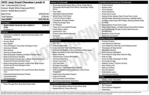 2025 Jeep Grand Cherokee Laredo