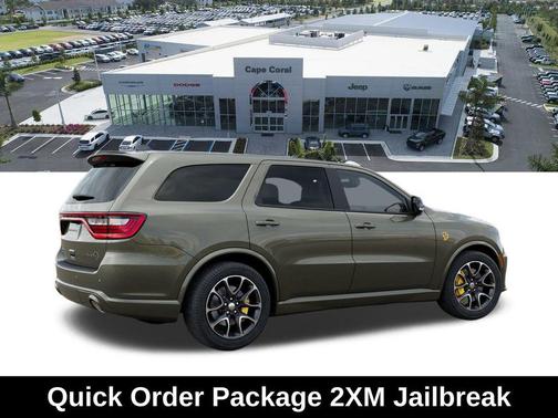Green Machine 2026 Dodge Durango SRT Hellcat Jailbreak AWD