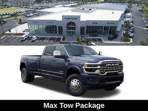 Forged Blue Metallic 2026 RAM 3500 Limited Crew Cab 4x4 8' Box