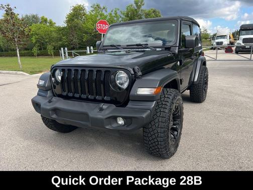 Black Clearcoat 2018 Jeep Wrangler Sport