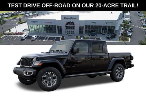 Black Clearcoat 2026 Jeep Gladiator Sahara 4x4