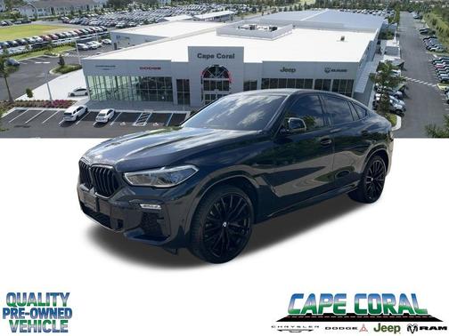 Carbon Black Metallic 2020 BMW X6 M50i