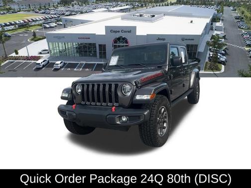 Granite Crystal Metallic Clearcoat 2021 Jeep Gladiator 80th Anniversary 4x4