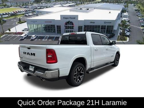 Bright White Clearcoat 2026 RAM 1500 Laramie