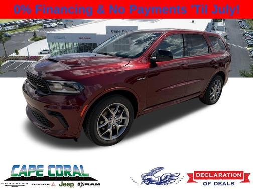 Octane Red Pearlcoat 2026 Dodge Durango GT HEMI V8 AWD