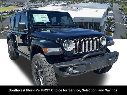 Black Clearcoat 2025 Jeep Wrangler 4xe Base