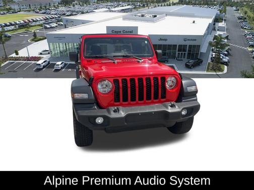 Firecracker Red Clearcoat 2024 Jeep Wrangler Sport S