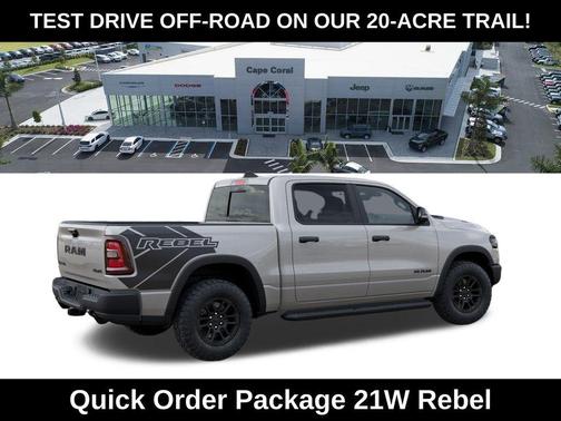 Silver Zynith 2026 RAM 1500 Rebel