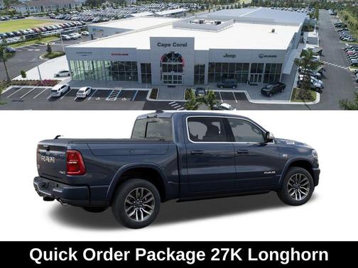 Forged Blue Metallic 2026 RAM 1500 Longhorn