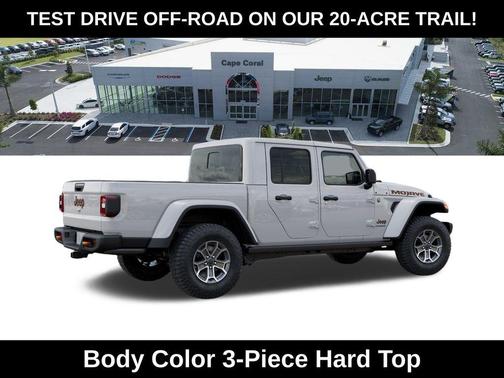 Bright White Clearcoat 2026 Jeep Gladiator Mojave X 4x4