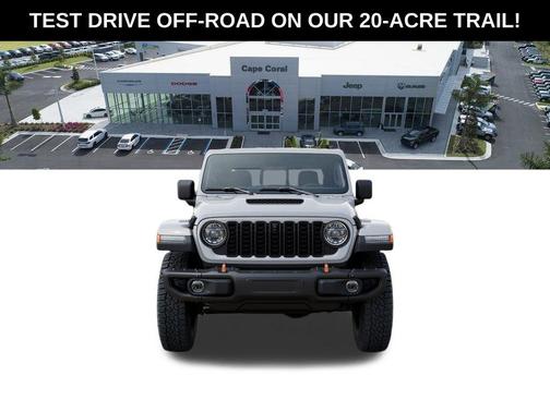 Bright White Clearcoat 2026 Jeep Gladiator Mojave X 4x4