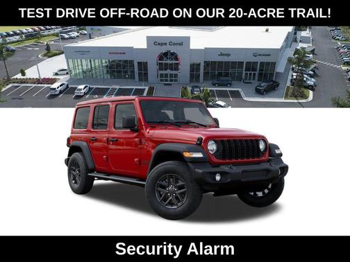 Firecracker Red Clearcoat 2026 Jeep Wrangler Sport S