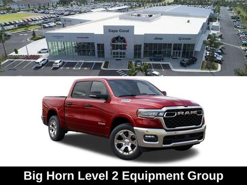 Molten Red Pearlcoat 2026 RAM 1500 Big Horn/Lone Star