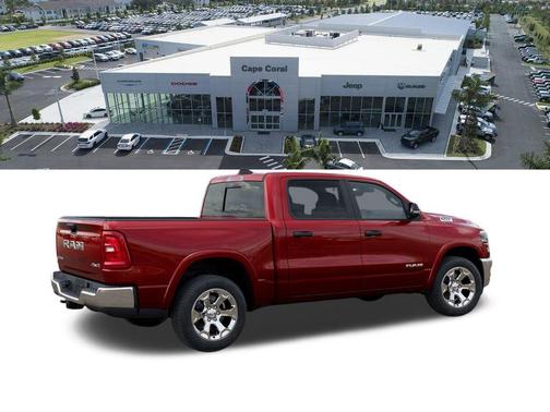 Molten Red Pearlcoat 2026 RAM 1500 Big Horn/Lone Star