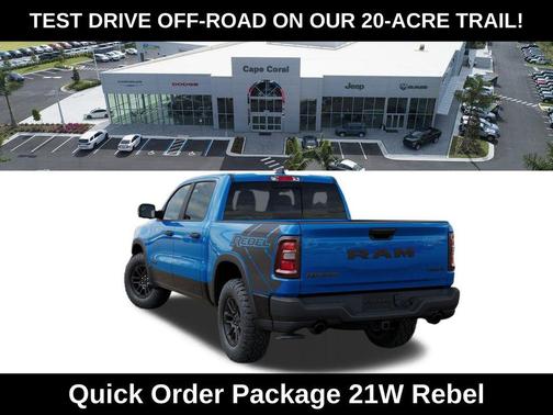 Hydro Blue Pearlcoat 2026 RAM 1500 Rebel