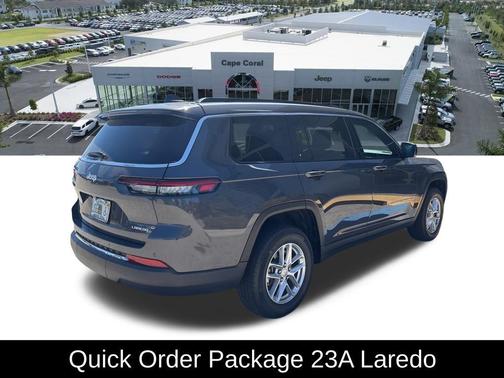 Baltic Gray Metallic Clearcoat 2024 Jeep Grand Cherokee L Laredo