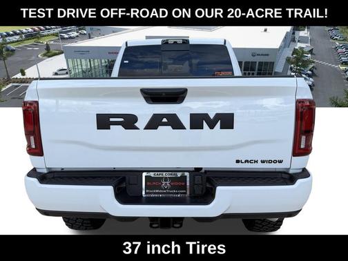 Bright White Clearcoat 2026 RAM 2500 Big Horn Crew Cab 4x4 6'4' Box