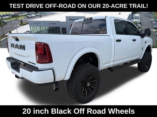 Bright White Clearcoat 2026 RAM 2500 Big Horn Crew Cab 4x4 6'4' Box