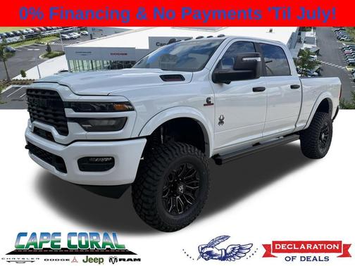Bright White Clearcoat 2026 RAM 2500 Big Horn Crew Cab 4x4 6'4' Box