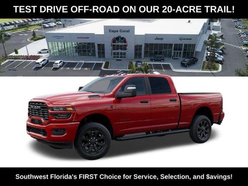 Flame Red Clearcoat 2026 RAM 2500 Big Horn Crew Cab 4x4 6'4' Box