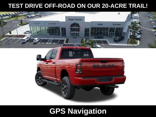 Flame Red Clearcoat 2026 RAM 2500 Big Horn Crew Cab 4x4 6'4' Box