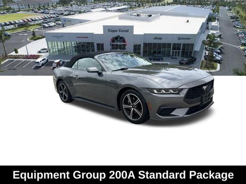 Carbonized Gray Metallic 2024 Ford Mustang EcoBoost Premium