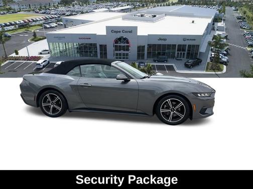 Carbonized Gray Metallic 2024 Ford Mustang EcoBoost Premium