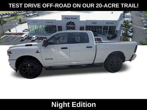 Bright White Clearcoat 2026 RAM 2500 Big Horn Crew Cab 4x4 6'4' Box