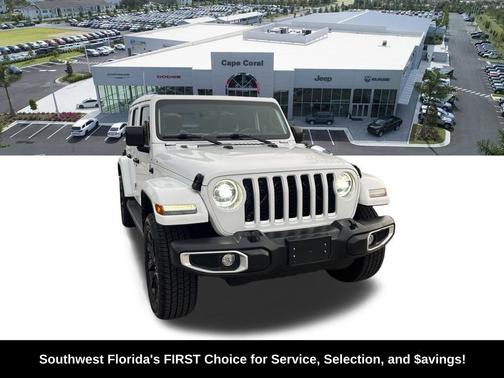 Bright White Clearcoat 2021 Jeep Wrangler Unlimited 4xe Sahara