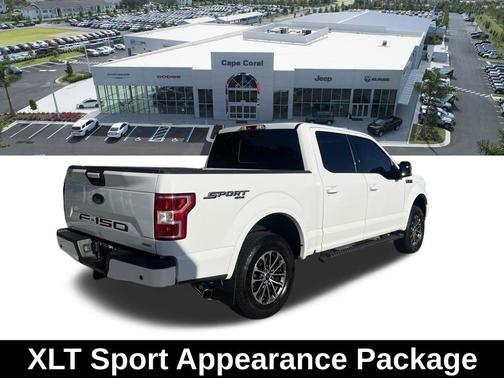 Oxford White 2018 Ford F-150 XLT