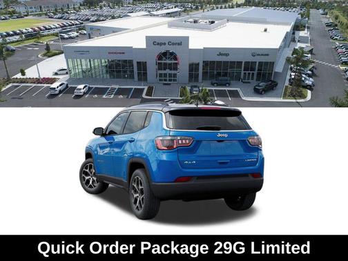 Hydro Blue Pearlcoat 2026 Jeep Compass Limited