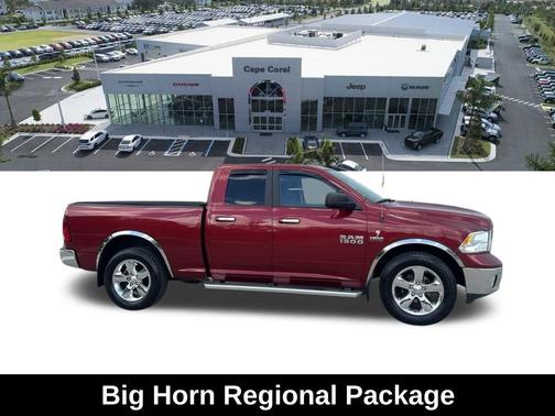 Deep Cherry Red Crystal Pearlcoat 2015 RAM 1500 Big Horn