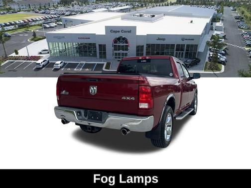 Deep Cherry Red Crystal Pearlcoat 2015 RAM 1500 Big Horn