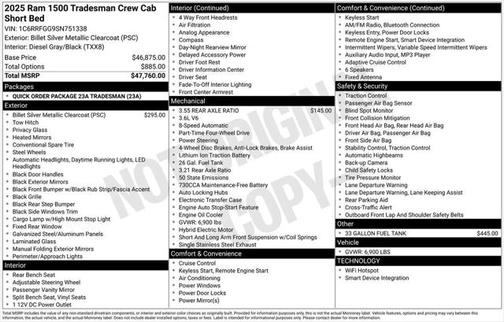 2025 RAM 1500 Tradesman