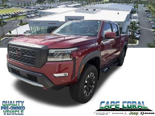 Cardinal Red Tricoat 2022 Nissan Frontier PRO-4X