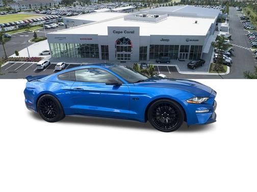 Velocity Blue Metallic 2020 Ford Mustang GT