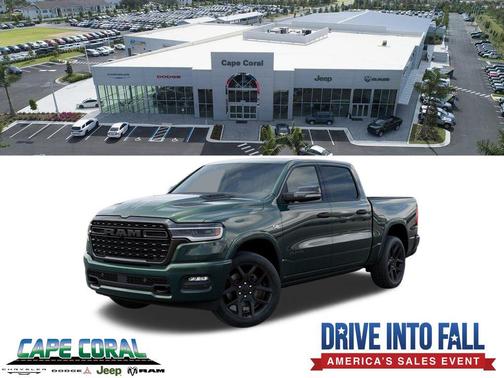 Serrano Green Metallic 2026 RAM 1500 Limited