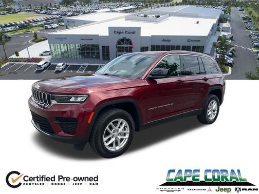 Velvet Red Pearlcoat 2024 Jeep Grand Cherokee Laredo