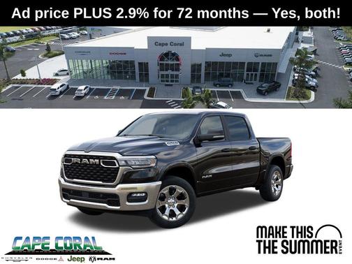 Diamond Black Crystal Pearlcoat 2026 RAM 1500 Big Horn/Lone Star